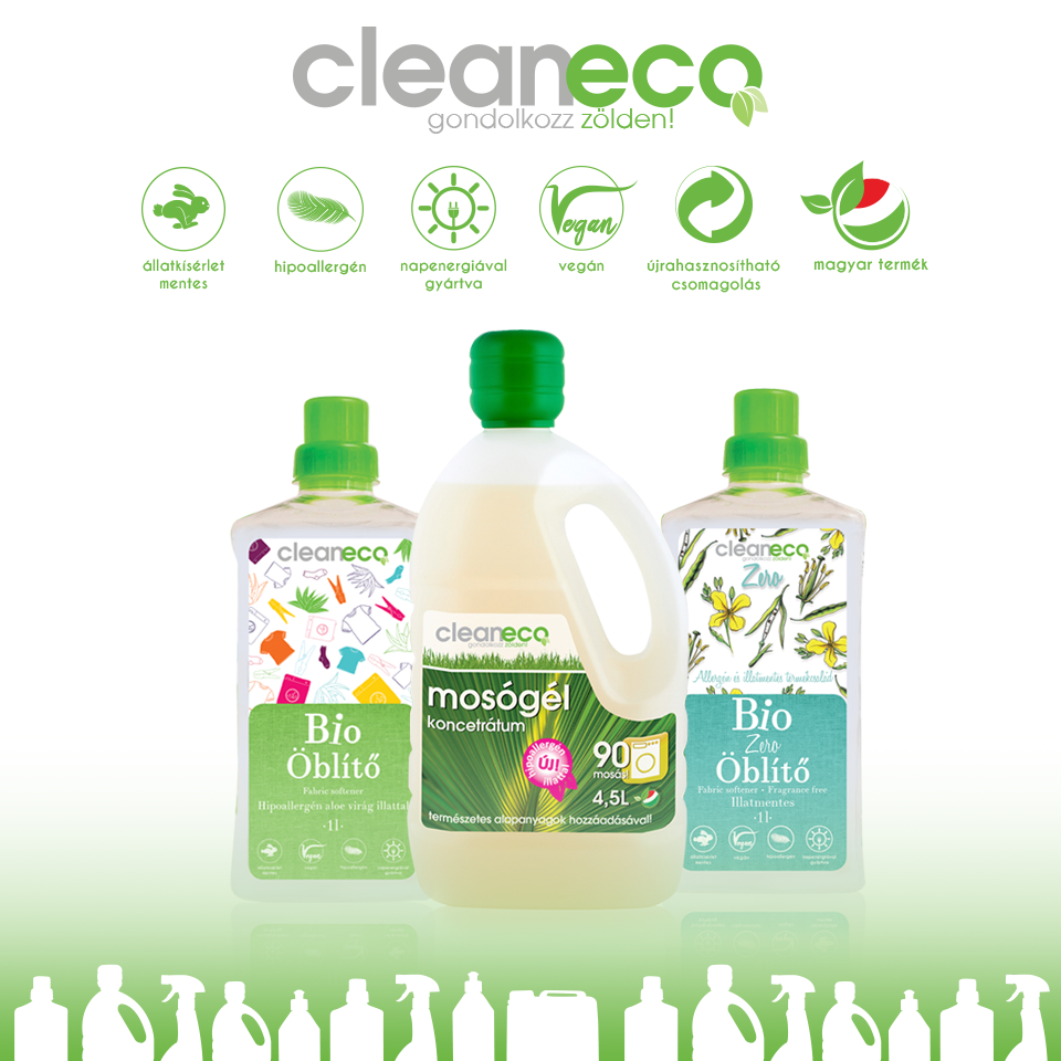 Válts öko tisztítószerekre! Legyen ez az egyik újévi fogadalmad! 