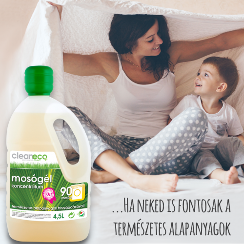 Cukimamik nagy mosógél tesztjében a Cleaneco mosógél és baby öblítő