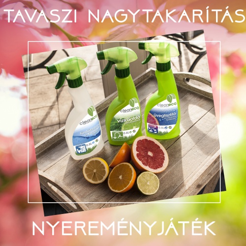 Tavaszi nagytakarítás nyereményjáték